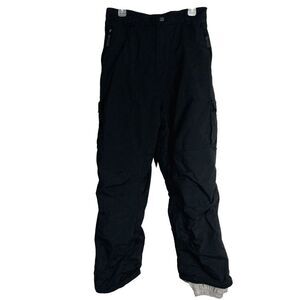Turbine Snow‎ Pants Men Black Cargo Utility Waterproof Pockets Size XL